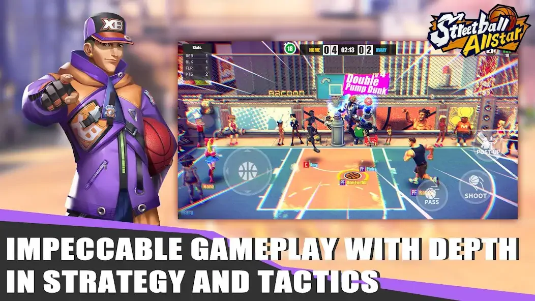 Download Streetball Allstar MOD [Unlimited money] + MOD [Menu] APK for Android