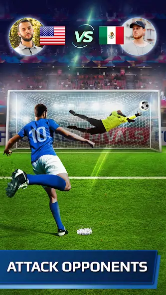 Download Football Rivals: Online Soccer MOD [Unlimited money/coins] + MOD [Menu] APK for Android