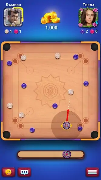 Download Carrom King™ MOD [Unlimited money/coins] + MOD [Menu] APK for Android