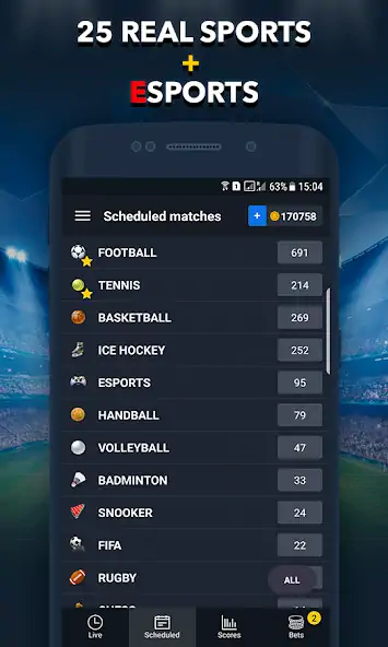 Download Sports Betting Game - BETUP MOD [Unlimited money] + MOD [Menu] APK for Android