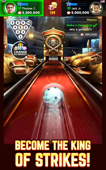 Download Bowling King MOD [Unlimited money/gems] + MOD [Menu] APK for Android