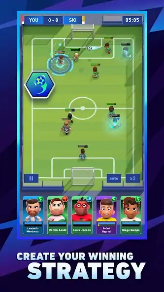 Download AFK Football：Soccer Game MOD [Unlimited money/gems] + MOD [Menu] APK for Android