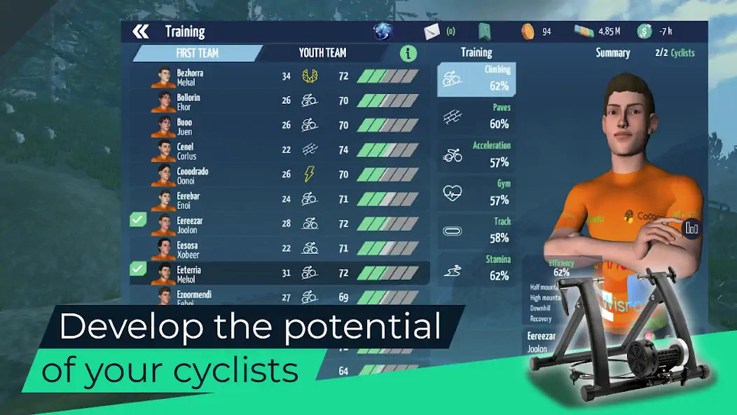 Download Live Cycling Manager 2023 MOD [Unlimited money] + MOD [Menu] APK for Android