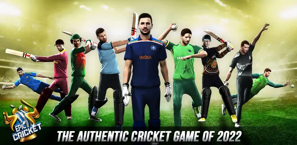Download Epic Cricket - Real 3D Game MOD [Unlimited money] + MOD [Menu] APK for Android
