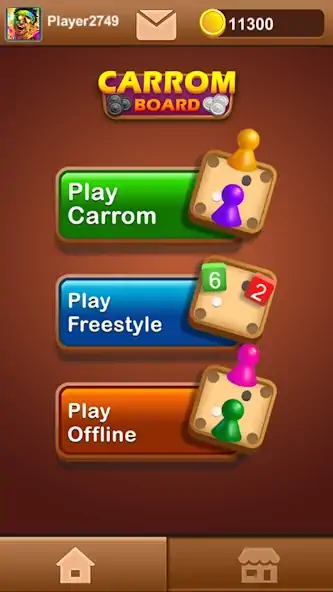 Download Carrom Board - Carrom Board Ga MOD [Unlimited money/gems] + MOD [Menu] APK for Android