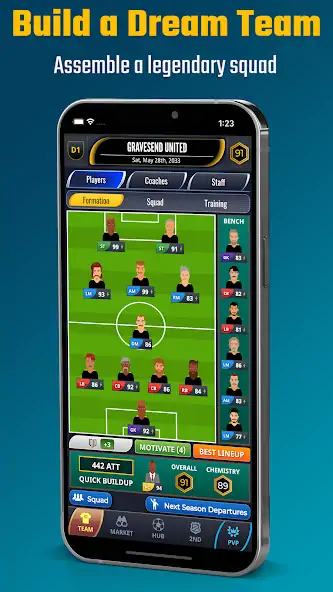 Download Ultimate Club Football Manager MOD [Unlimited money] + MOD [Menu] APK for Android