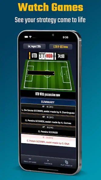 Download Ultimate Club Football Manager MOD [Unlimited money] + MOD [Menu] APK for Android