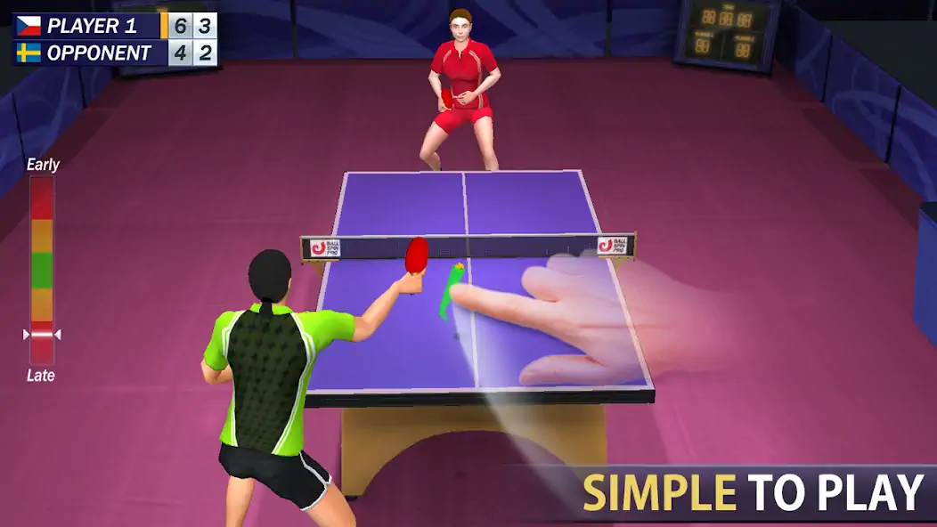 Download Table Tennis MOD [Unlimited money/gems] + MOD [Menu] APK for Android