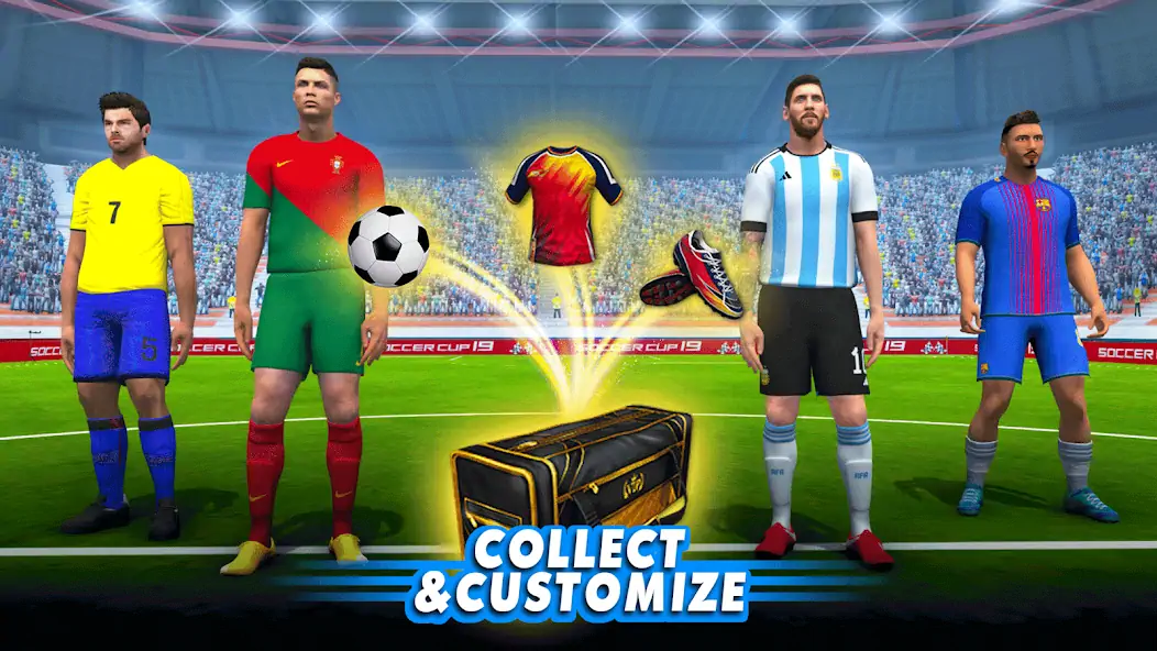 Download Football Champions League 2023 MOD [Unlimited money/gems] + MOD [Menu] APK for Android