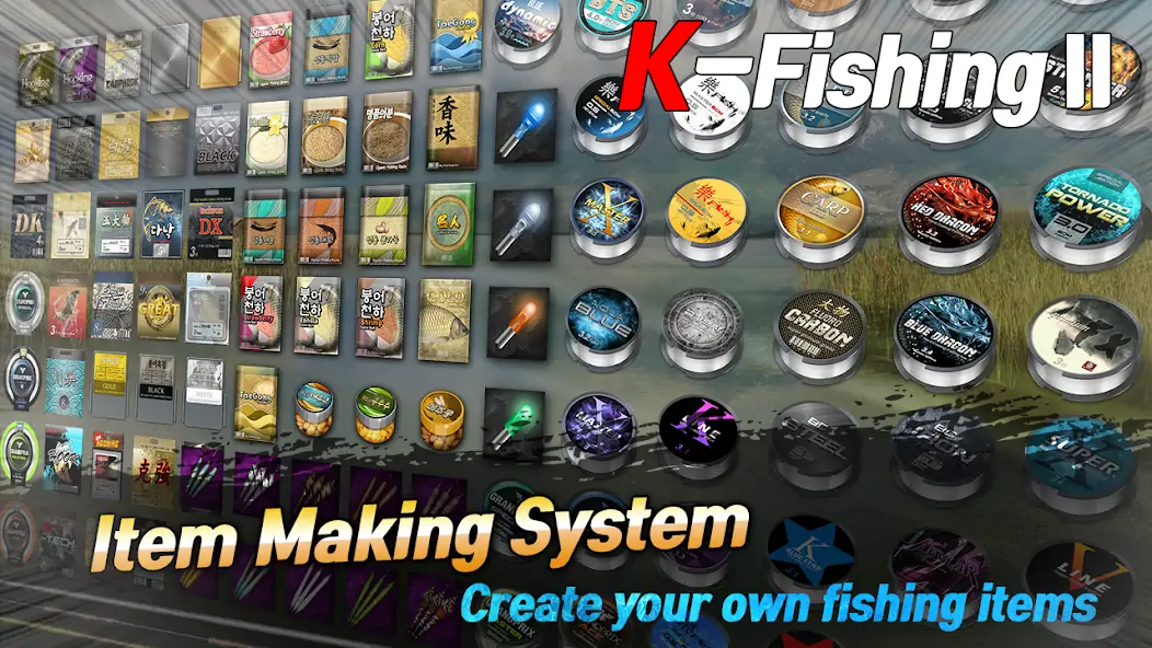 Download KFishing2 MOD [Unlimited money/gems] + MOD [Menu] APK for Android