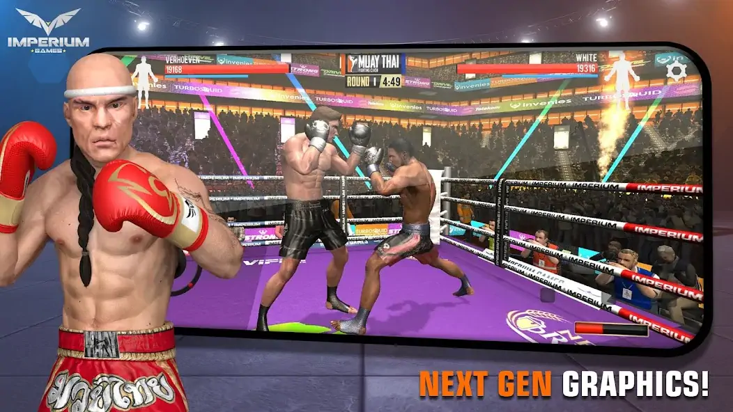 Download Muay Thai 2 - Fighting Clash MOD [Unlimited money/gems] + MOD [Menu] APK for Android