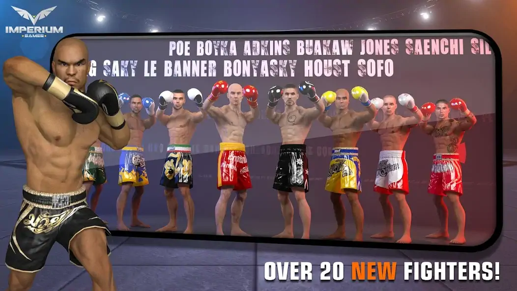 Download Muay Thai 2 - Fighting Clash MOD [Unlimited money/gems] + MOD [Menu] APK for Android