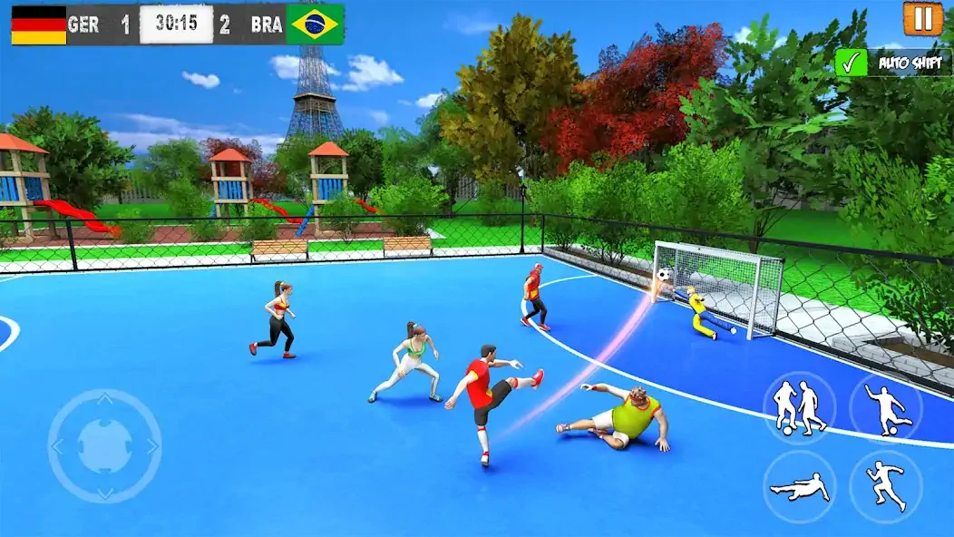 Download Street Football: Futsal Games MOD [Unlimited money] + MOD [Menu] APK for Android