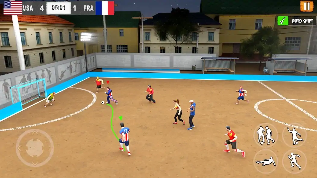 Download Street Football: Futsal Games MOD [Unlimited money] + MOD [Menu] APK for Android