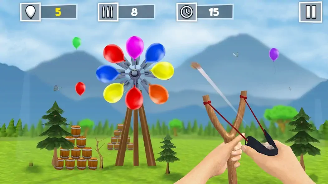 Download Air Balloon Shooting Game MOD [Unlimited money/gems] + MOD [Menu] APK for Android