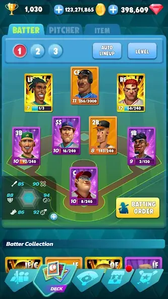 Download World Baseball Stars MOD [Unlimited money/gems] + MOD [Menu] APK for Android
