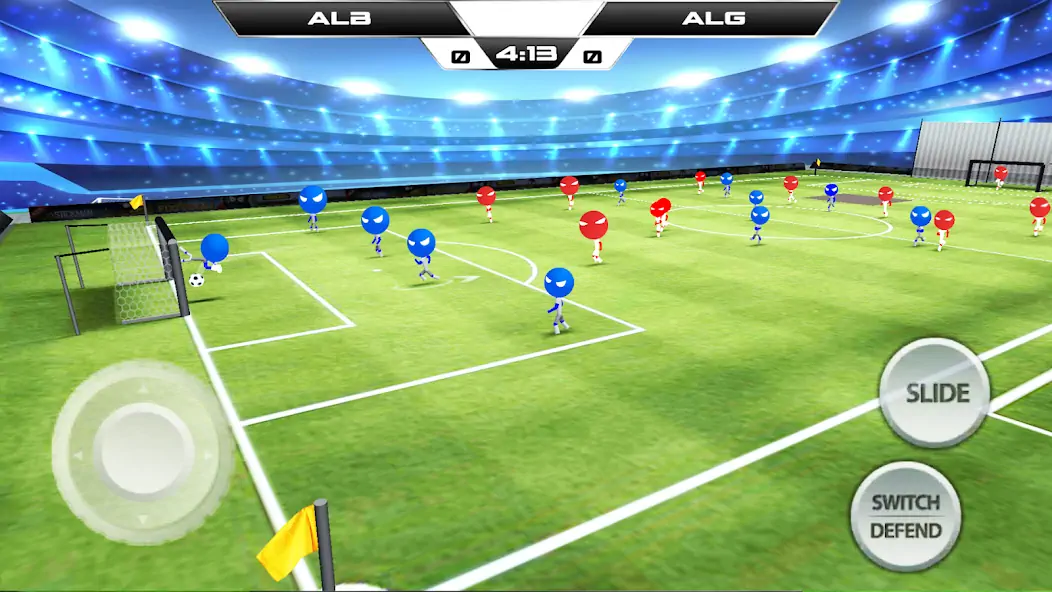 Download Stickman Soccer Football Game MOD [Unlimited money/gems] + MOD [Menu] APK for Android