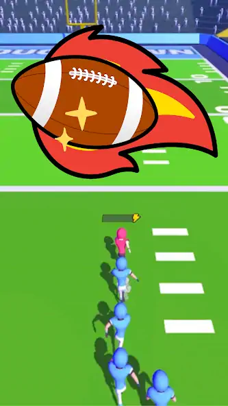 Download Rugby Runner-Touchdown Derby MOD [Unlimited money/gems] + MOD [Menu] APK for Android