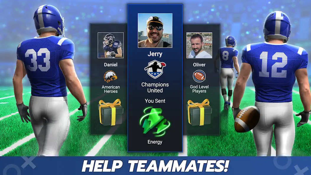 Download Football Battle: Touchdown! MOD [Unlimited money/coins] + MOD [Menu] APK for Android