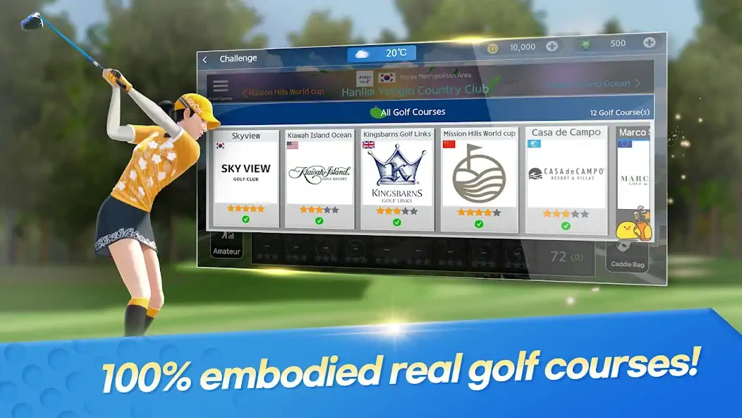 Download GOLFZON M:Real Swing MOD [Unlimited money/gems] + MOD [Menu] APK for Android