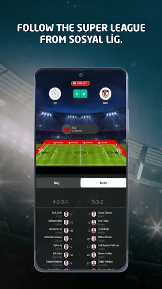 Download Sosyal Lig - Football Game MOD [Unlimited money/gems] + MOD [Menu] APK for Android