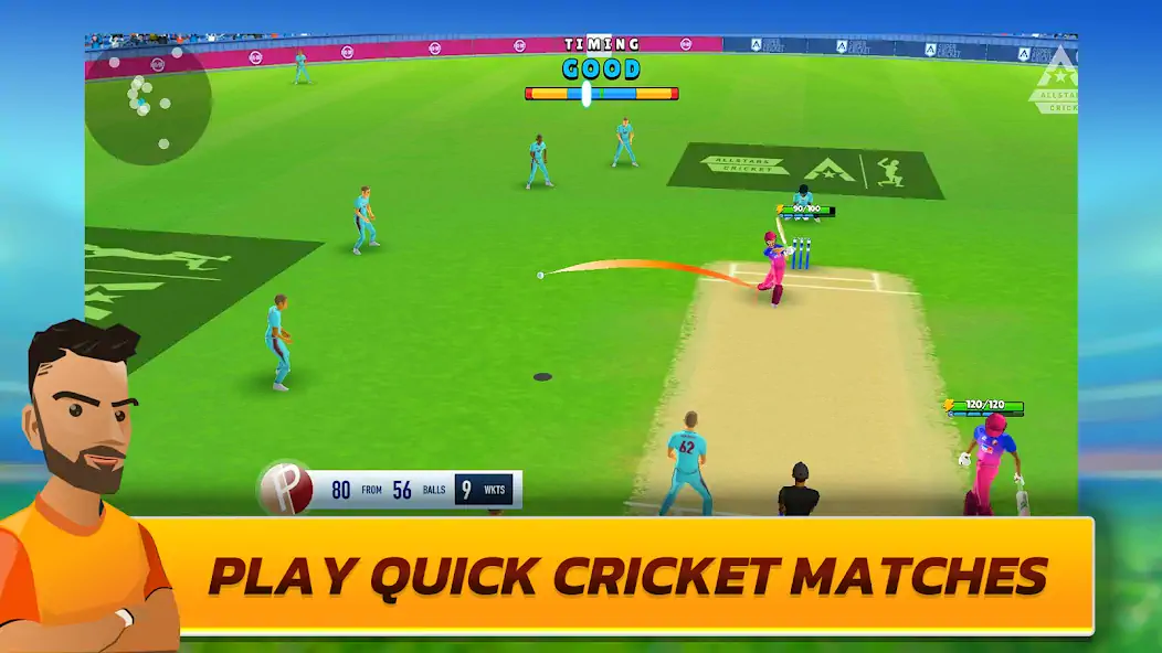 Download Super Cricket All Stars MOD [Unlimited money] + MOD [Menu] APK for Android