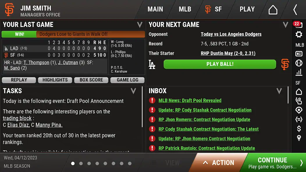 Download OOTP Baseball Go 24 MOD [Unlimited money/gems] + MOD [Menu] APK for Android