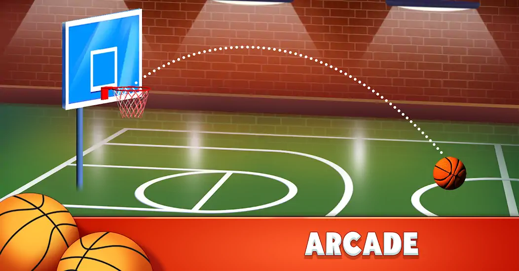 Download Basketball Shooting MOD [Unlimited money/gems] + MOD [Menu] APK for Android