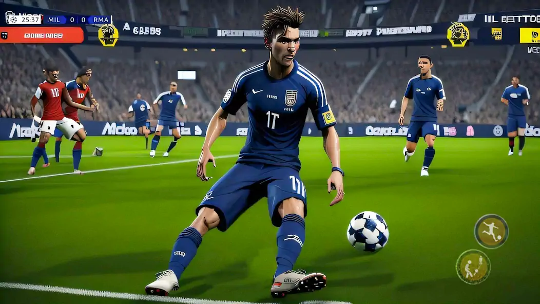 Download Football Games League 2023 MOD [Unlimited money] + MOD [Menu] APK for Android