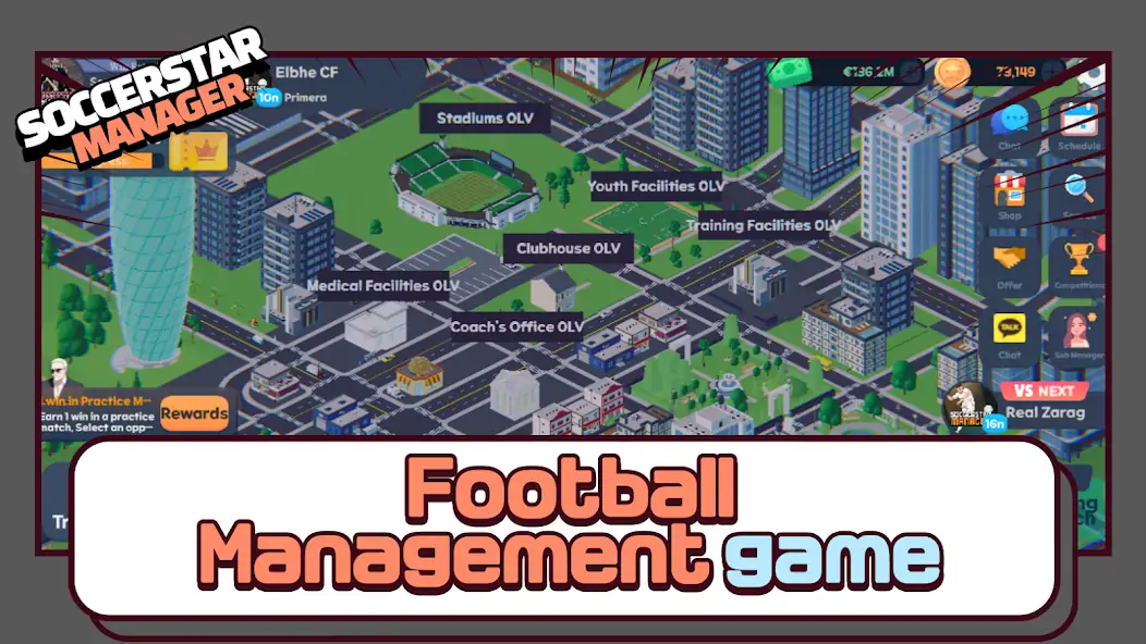 Download SSM LITE-Football Manager Game MOD [Unlimited money/gems] + MOD [Menu] APK for Android