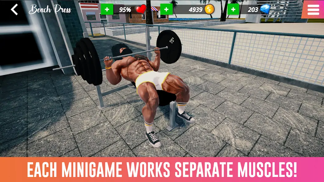 Download Iron Muscle IV MOD [Unlimited money] + MOD [Menu] APK for Android