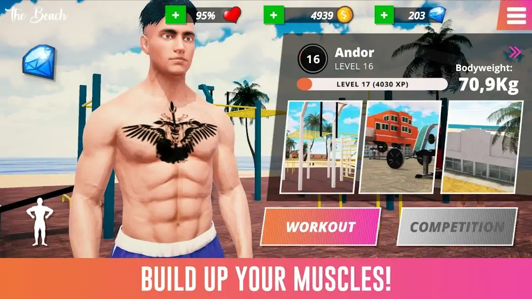 Download Iron Muscle IV MOD [Unlimited money] + MOD [Menu] APK for Android