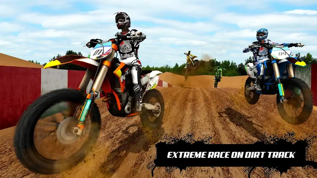 Download Mountain Dirt Bike Champions MOD [Unlimited money/gems] + MOD [Menu] APK for Android