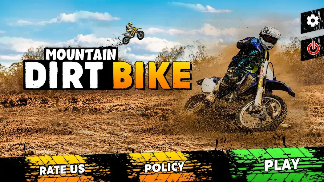 Download Mountain Dirt Bike Champions MOD [Unlimited money/gems] + MOD [Menu] APK for Android