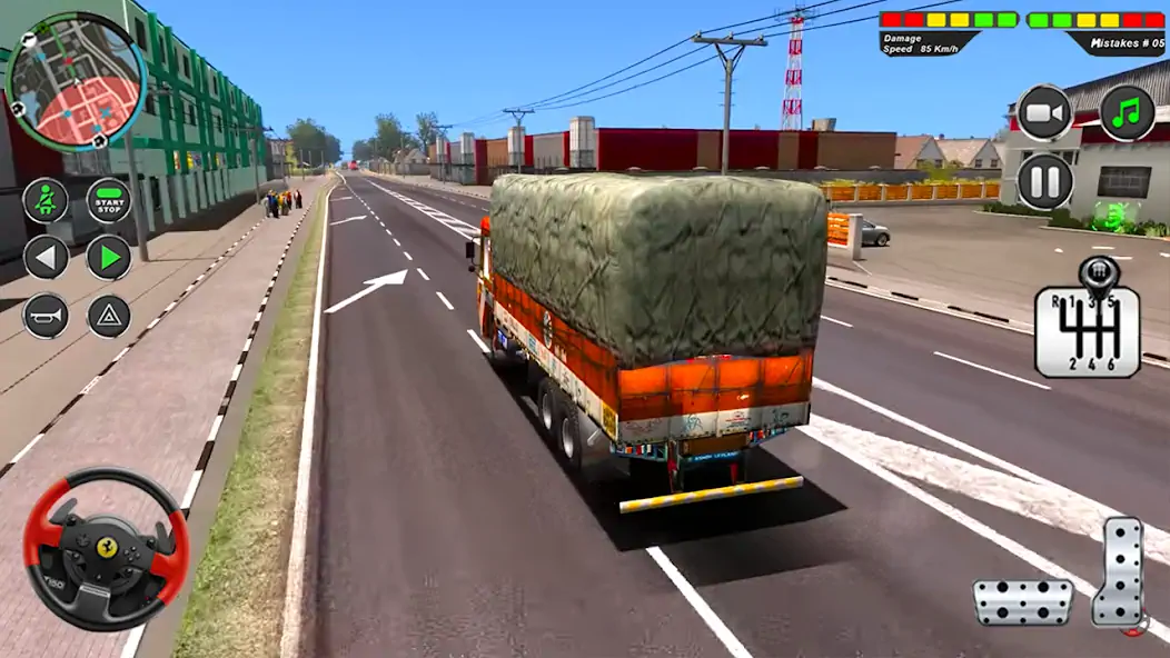 Download Indian Heavy Truck Delivery 3D MOD [Unlimited money/gems] + MOD [Menu] APK for Android