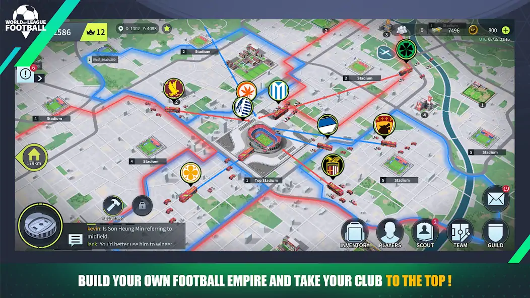 Download World of League Football MOD [Unlimited money/gems] + MOD [Menu] APK for Android
