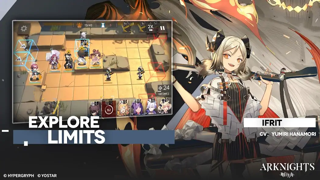 Download Arknights MOD [Unlimited money/gems] + MOD [Menu] APK for Android