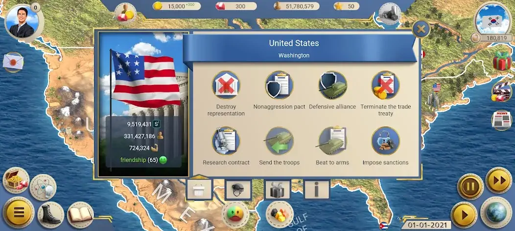 Download MA 2 – President Simulator MOD [Unlimited money] + MOD [Menu] APK for Android