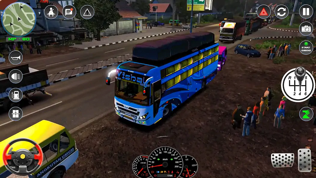 Download City Bus Driving Games 3D MOD [Unlimited money/gems] + MOD [Menu] APK for Android