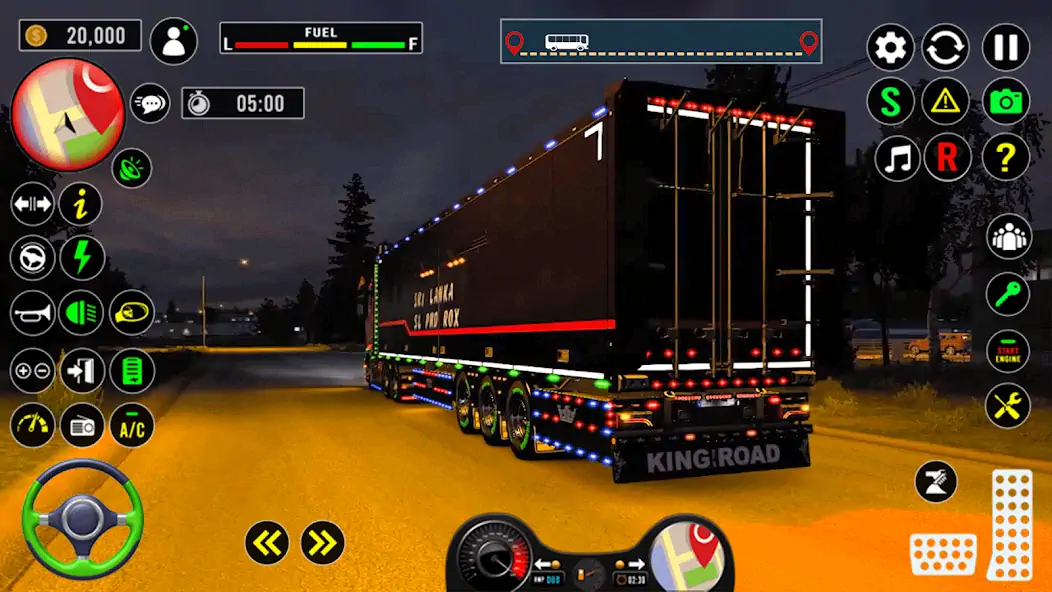Download US Truck City Transport Sim 3d MOD [Unlimited money] + MOD [Menu] APK for Android