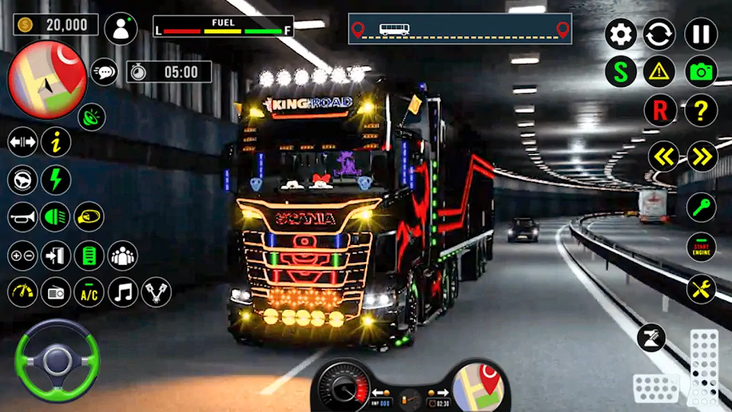 Download US Truck City Transport Sim 3d MOD [Unlimited money] + MOD [Menu] APK for Android