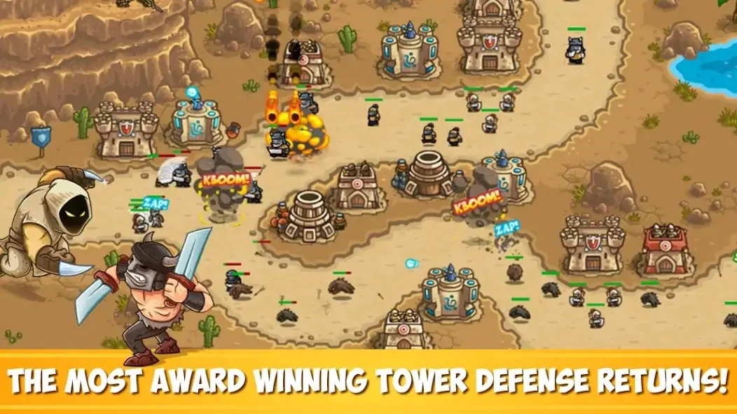 Download Kingdom Rush Frontiers TD MOD [Unlimited money/gems] + MOD [Menu] APK for Android