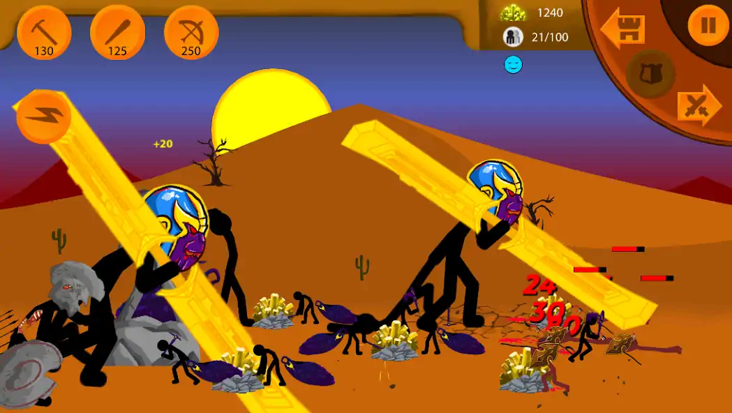 Download Stickman War : Infinity battle MOD [Unlimited money/gems] + MOD [Menu] APK for Android