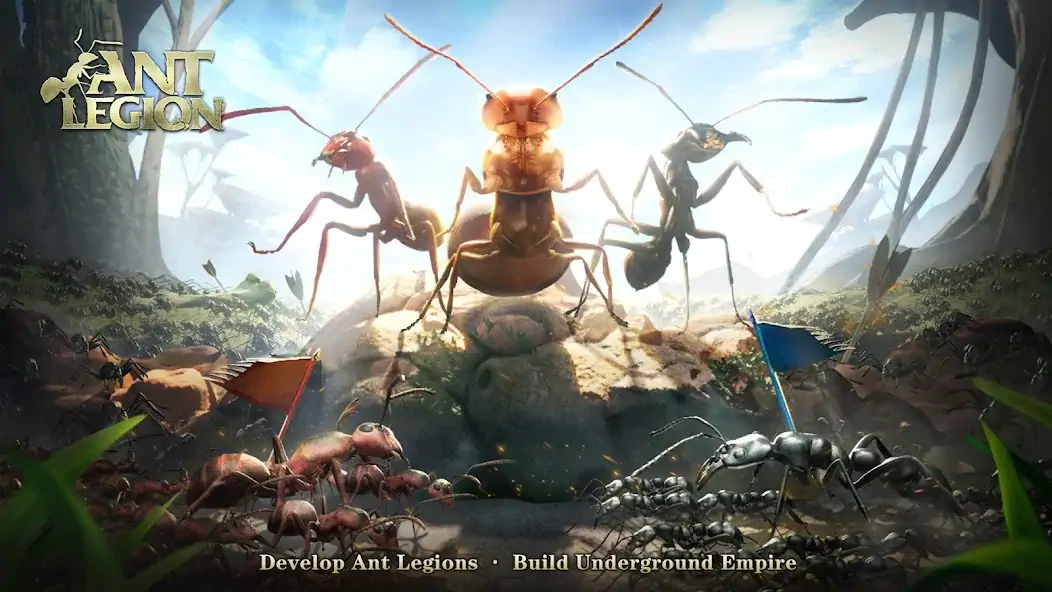 Download Ant Legion: For The Swarm MOD [Unlimited money/gems] + MOD [Menu] APK for Android