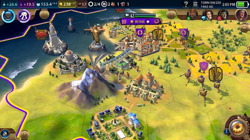 Download Civilization VI - Build A City MOD [Unlimited money/gems] + MOD [Menu] APK for Android