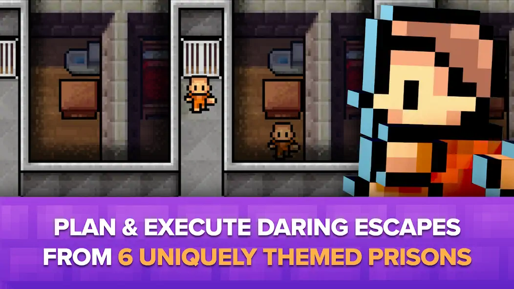 Download The Escapists: Prison Escape – MOD [Unlimited money/gems] + MOD [Menu] APK for Android