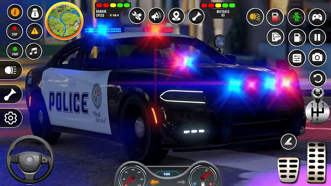 Download NYPD Police Car Parking Game MOD [Unlimited money/coins] + MOD [Menu] APK for Android