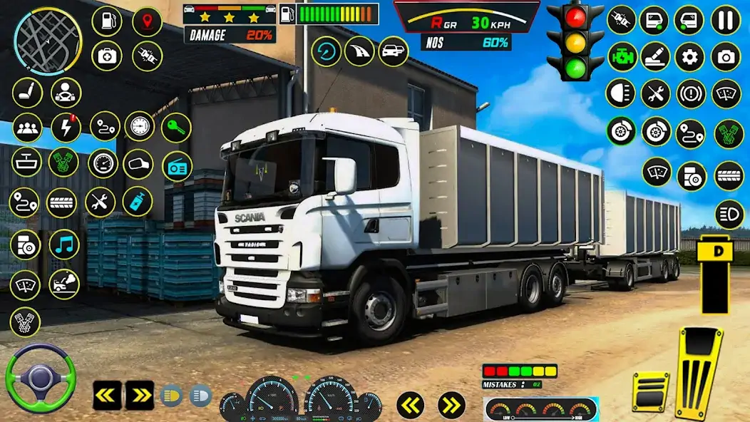 Download City Truck Simulator Games 3D MOD [Unlimited money/gems] + MOD [Menu] APK for Android