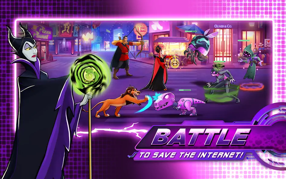 Download Disney Heroes: Battle Mode MOD [Unlimited money/gems] + MOD [Menu] APK for Android