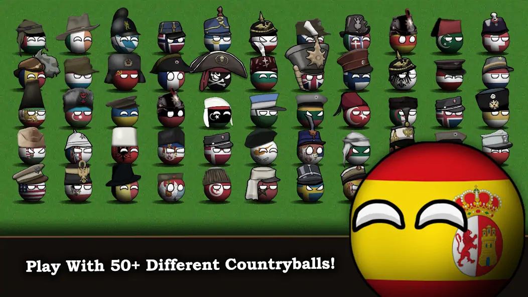 Download Countryball: Europe 1890 MOD [Unlimited money/gems] + MOD [Menu] APK for Android